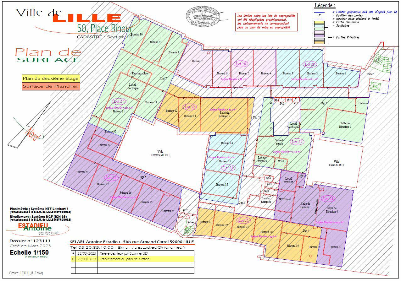 Bureau Lille 1041m² Location bureau Lille Nord OLBUR2316929 21